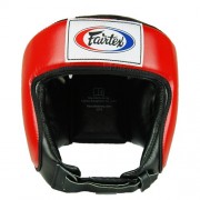 FairTex 8106 Боксерский шлем Fairtex HG9 Красный фото